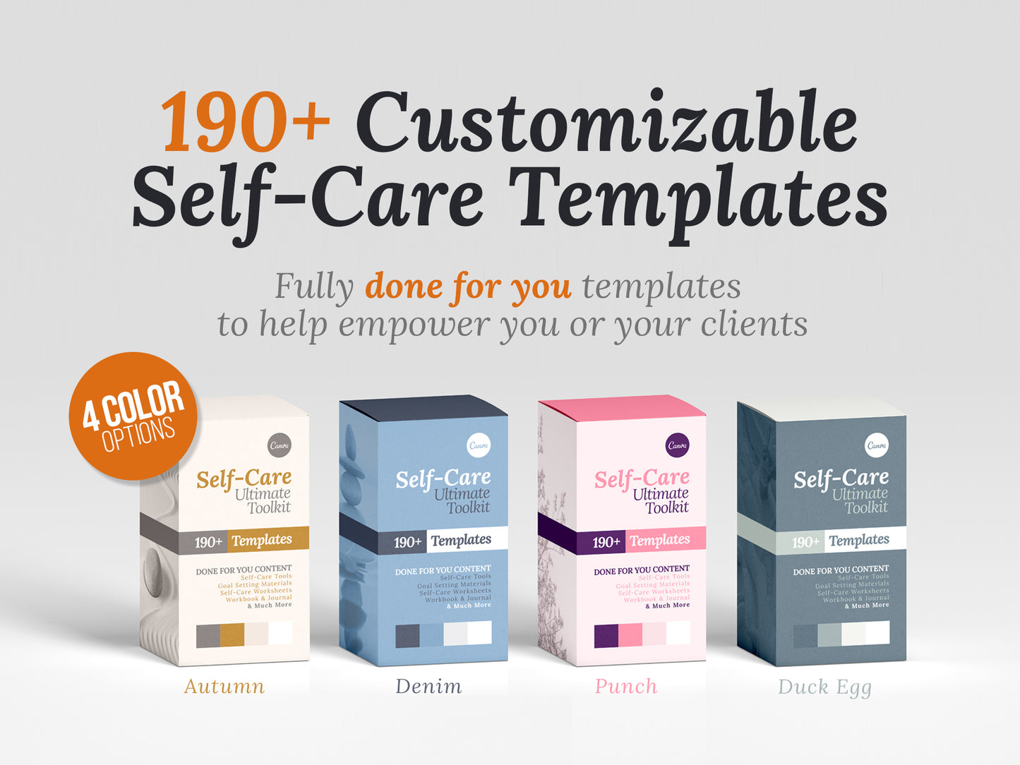 Self-Care Ultimate Toolkit (Colours)