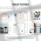 385+ Life Coaching Client Onboarding Toolkit (teal)