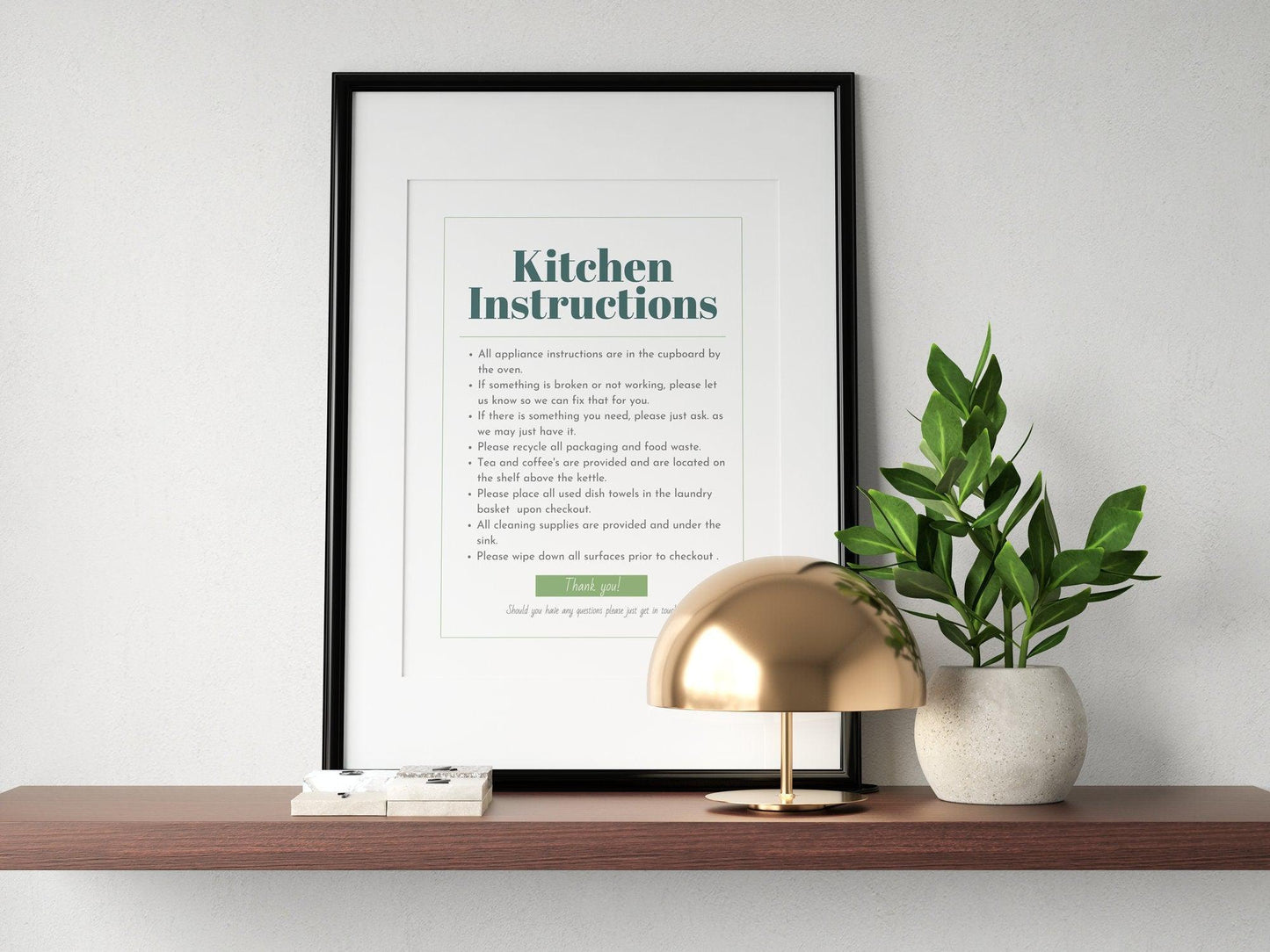 Airbnb Host Posters & Signage Bundle (country)