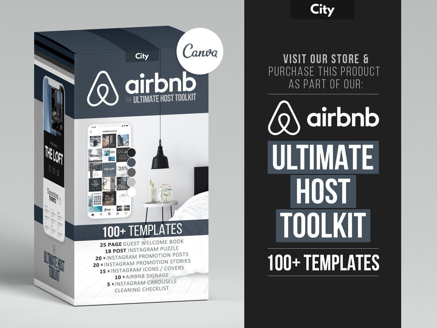 Airbnb Host Welcome Book Template (City)