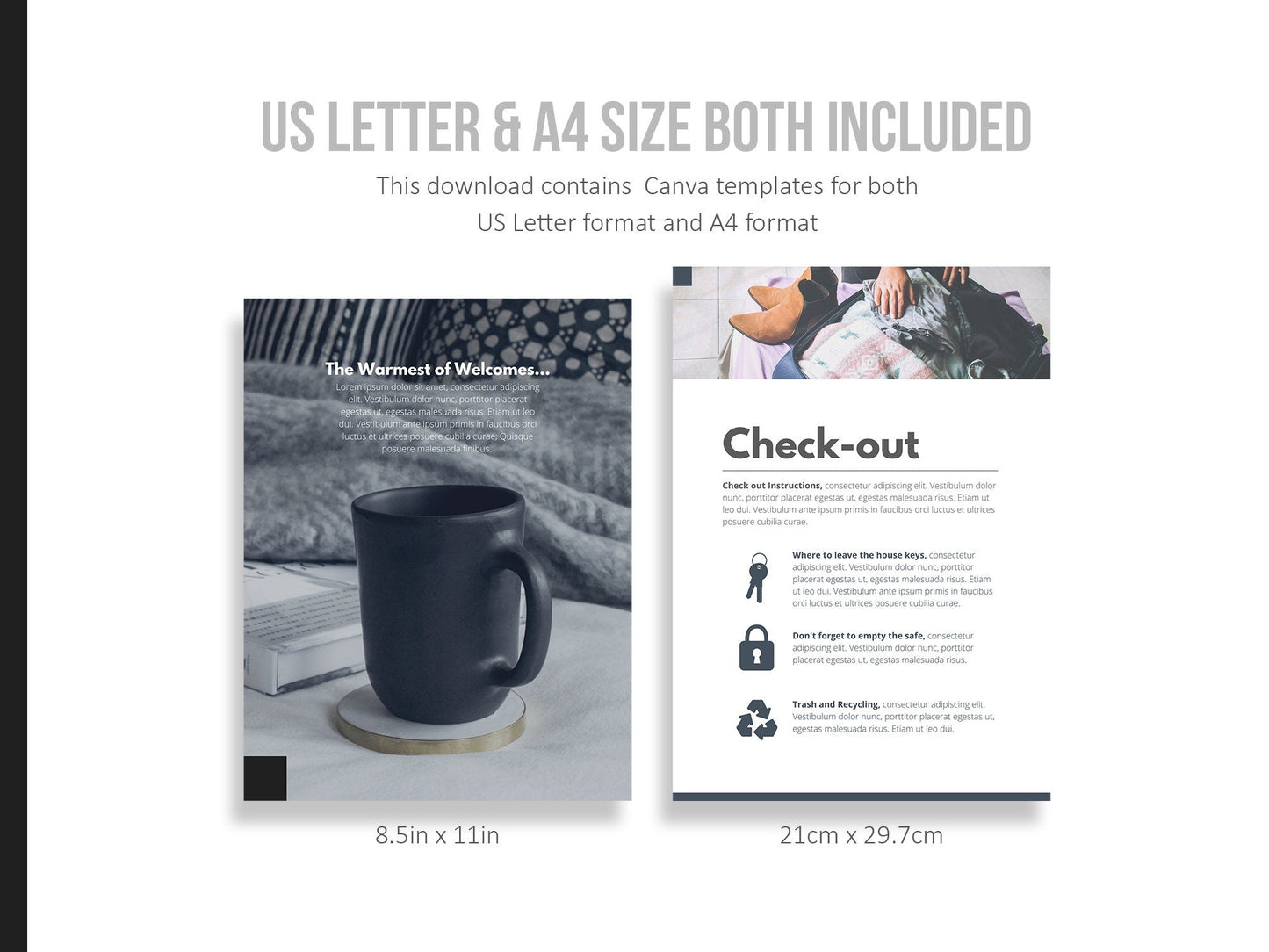 Airbnb Host Welcome Book Template (City)
