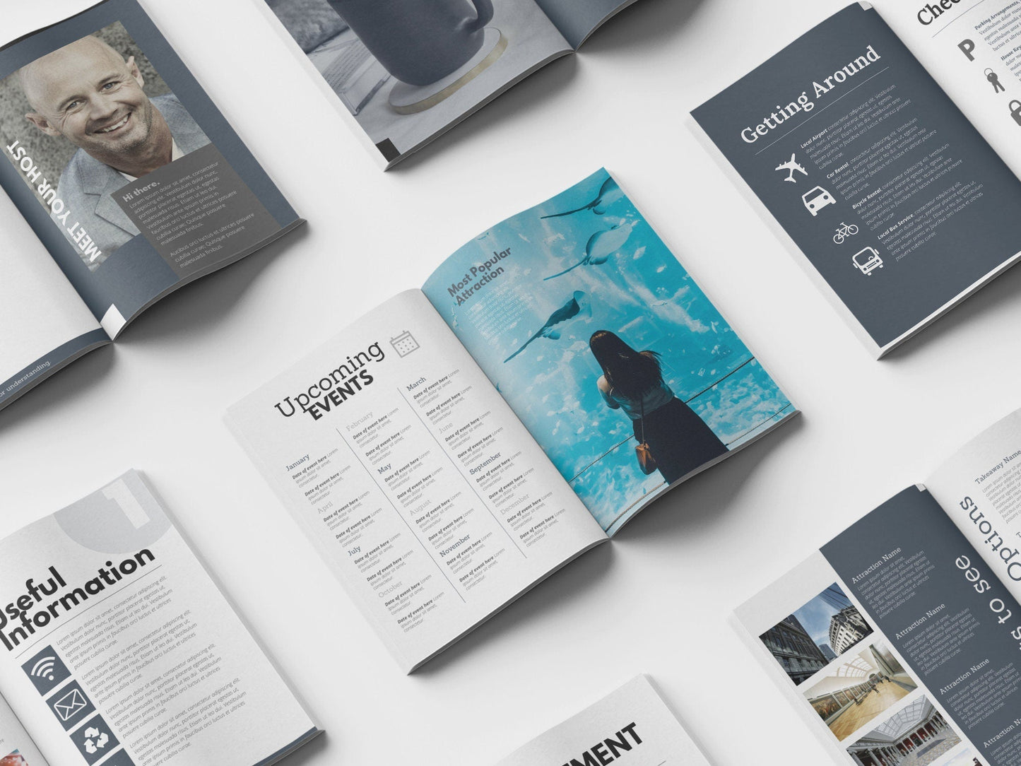 Airbnb Host Welcome Book Template (City)