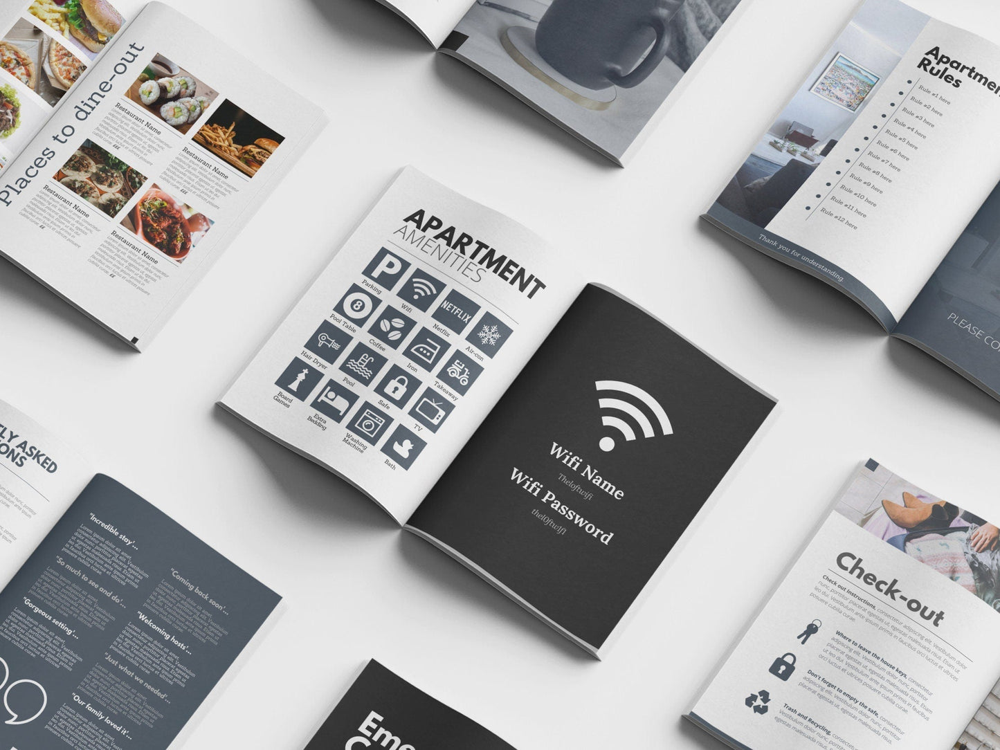 Airbnb Host Welcome Book Template (City)