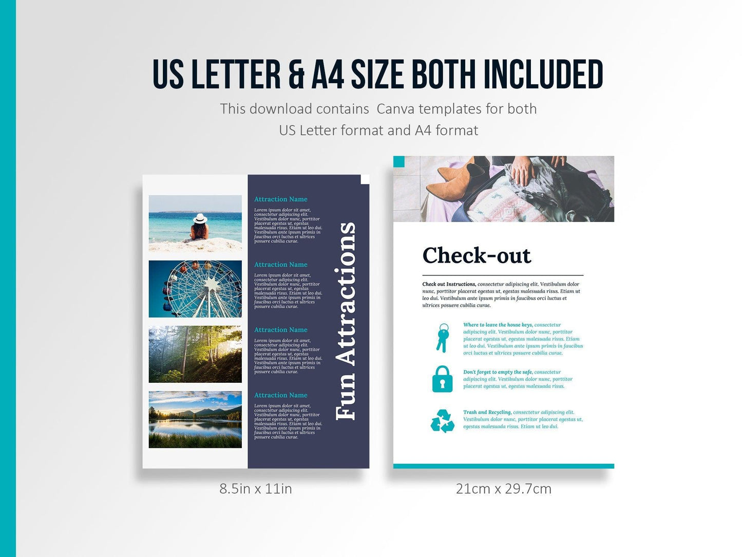 Airbnb Host Welcome Book Template (coastal)