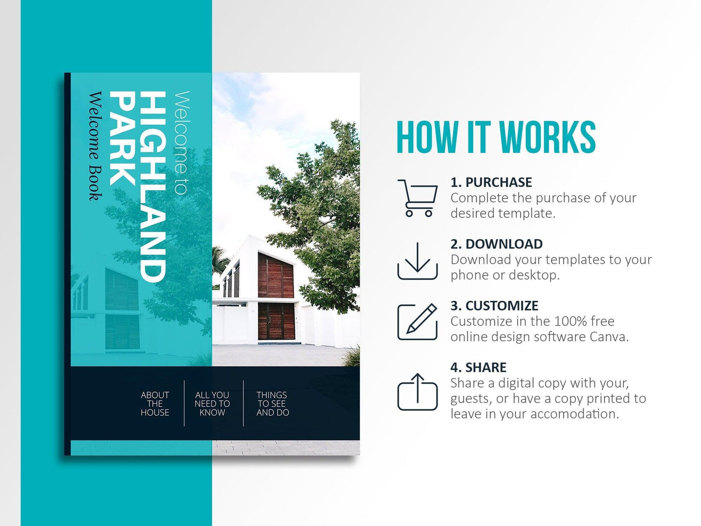 Airbnb Host Welcome Book Template (coastal)