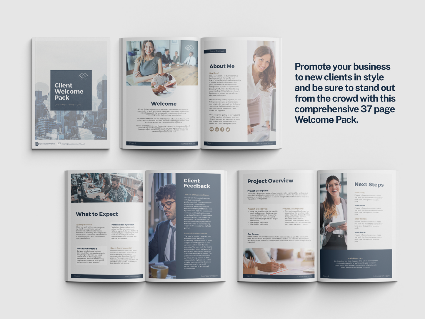 New Client Welcome Pack (Steel)