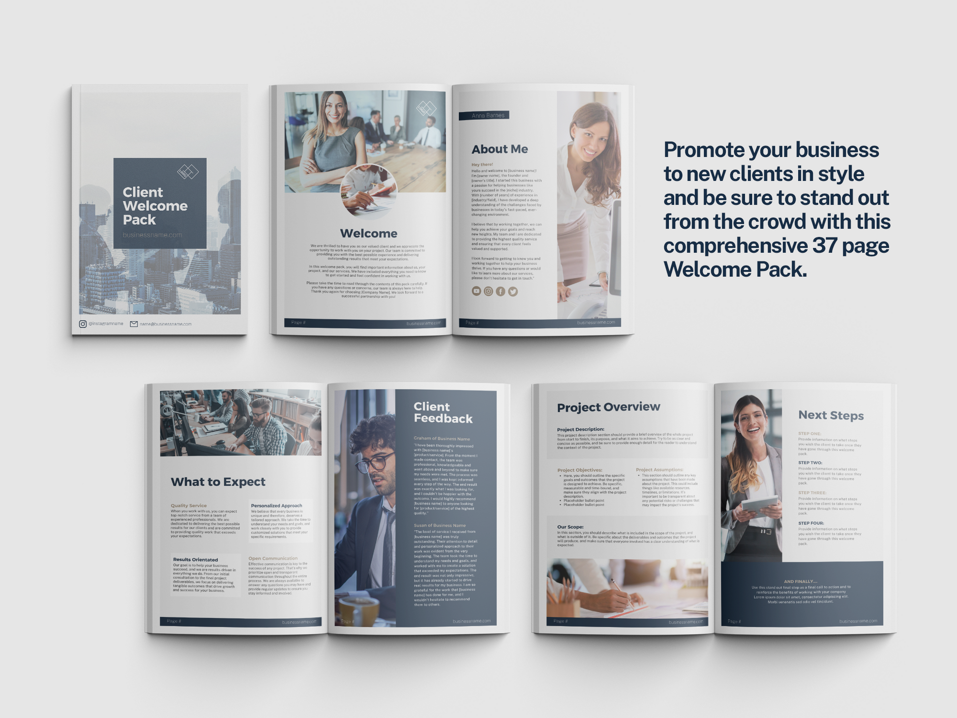 New Client Welcome Pack (Steel)