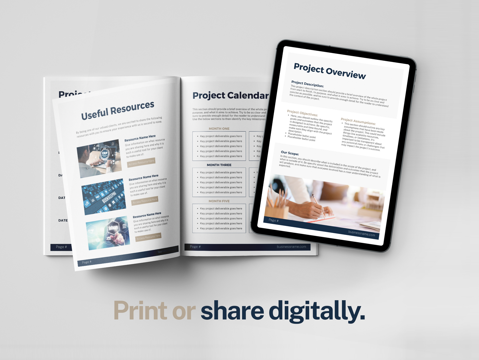 New Client Welcome Pack (Steel)