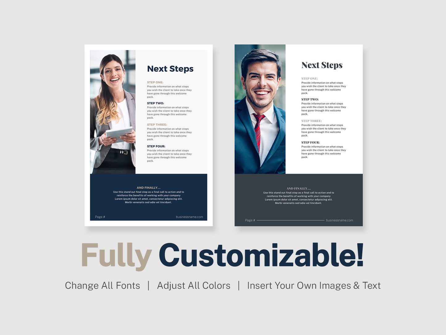 New Client Welcome Pack (Steel)