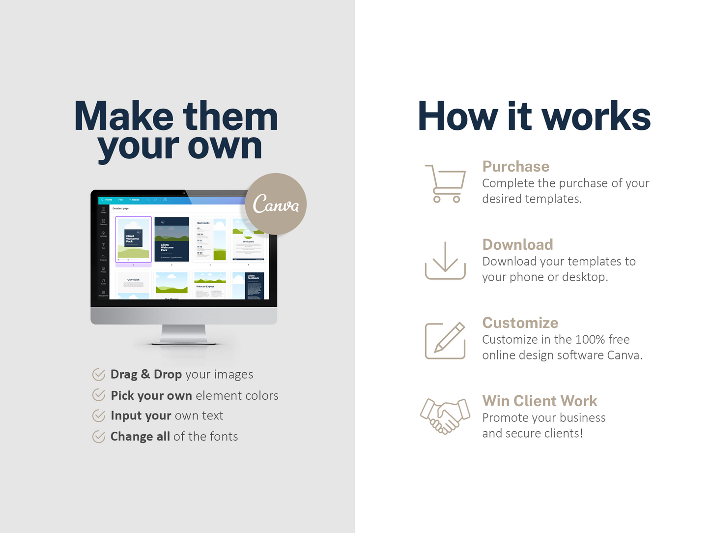 New Client Welcome Pack (Steel)