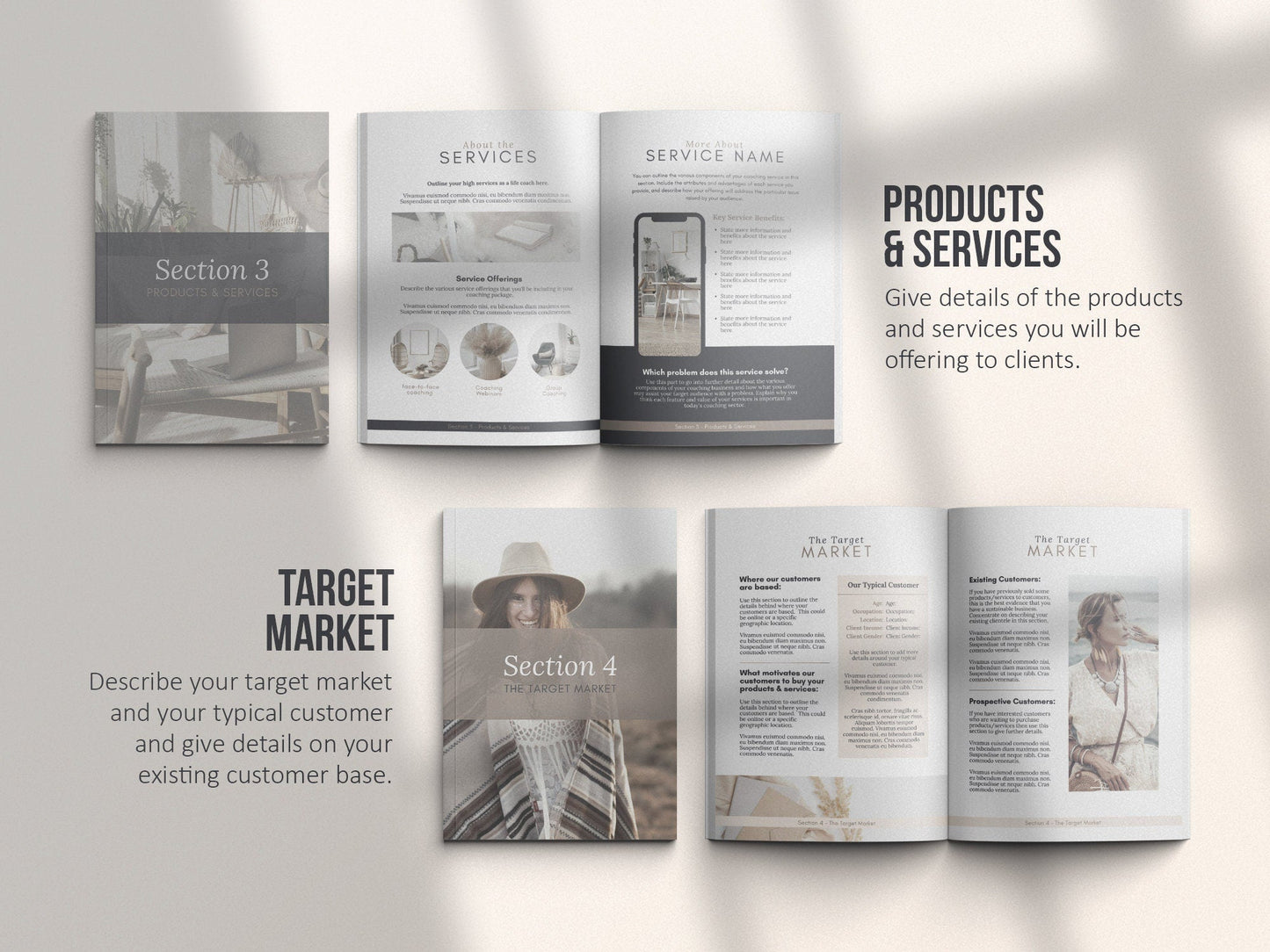 Coaching Business Plan Template (royal)