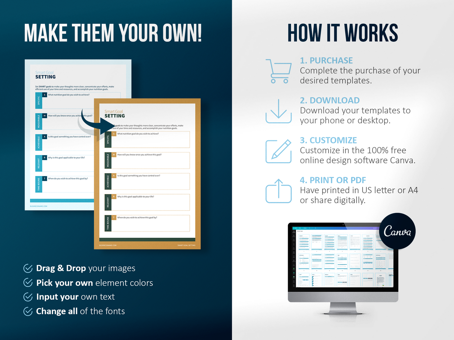 Nutrition Coach Client Intake Forms and Nutrition Trackers (Sky)