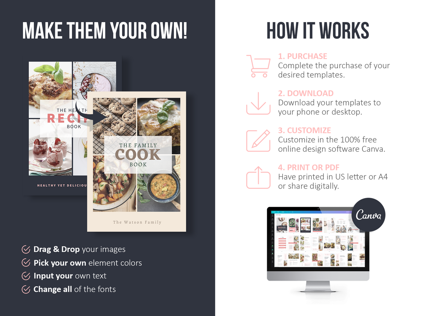 Recipe Book Template (Blush)