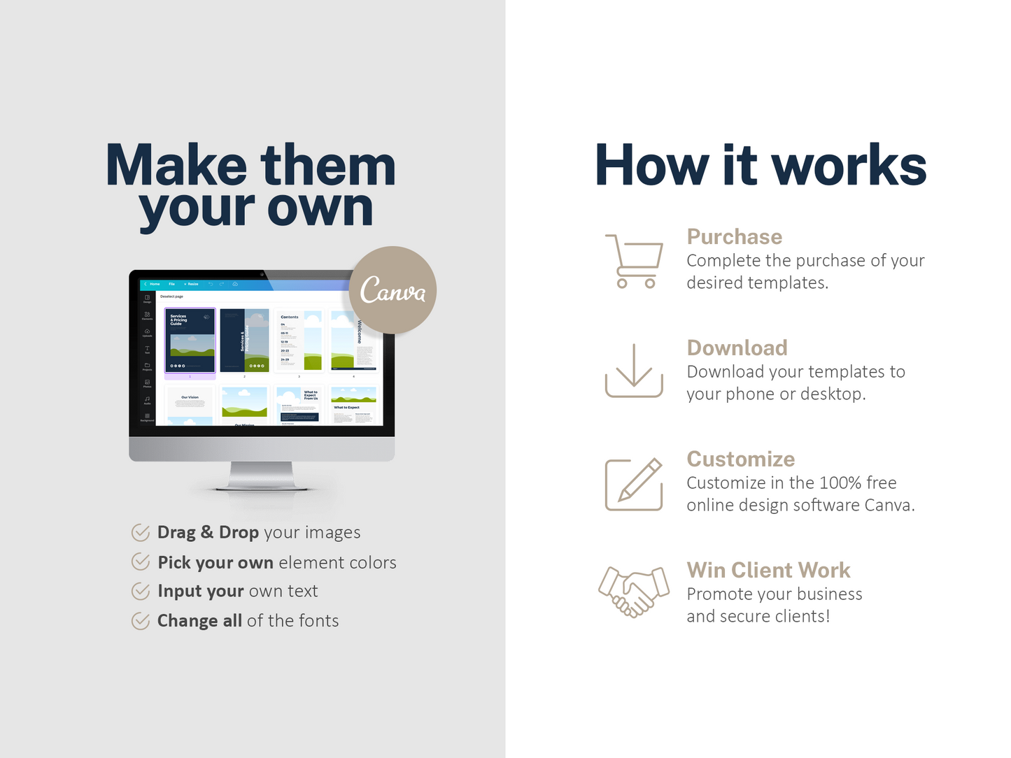 Services and Pricing Guide Template (Steel)