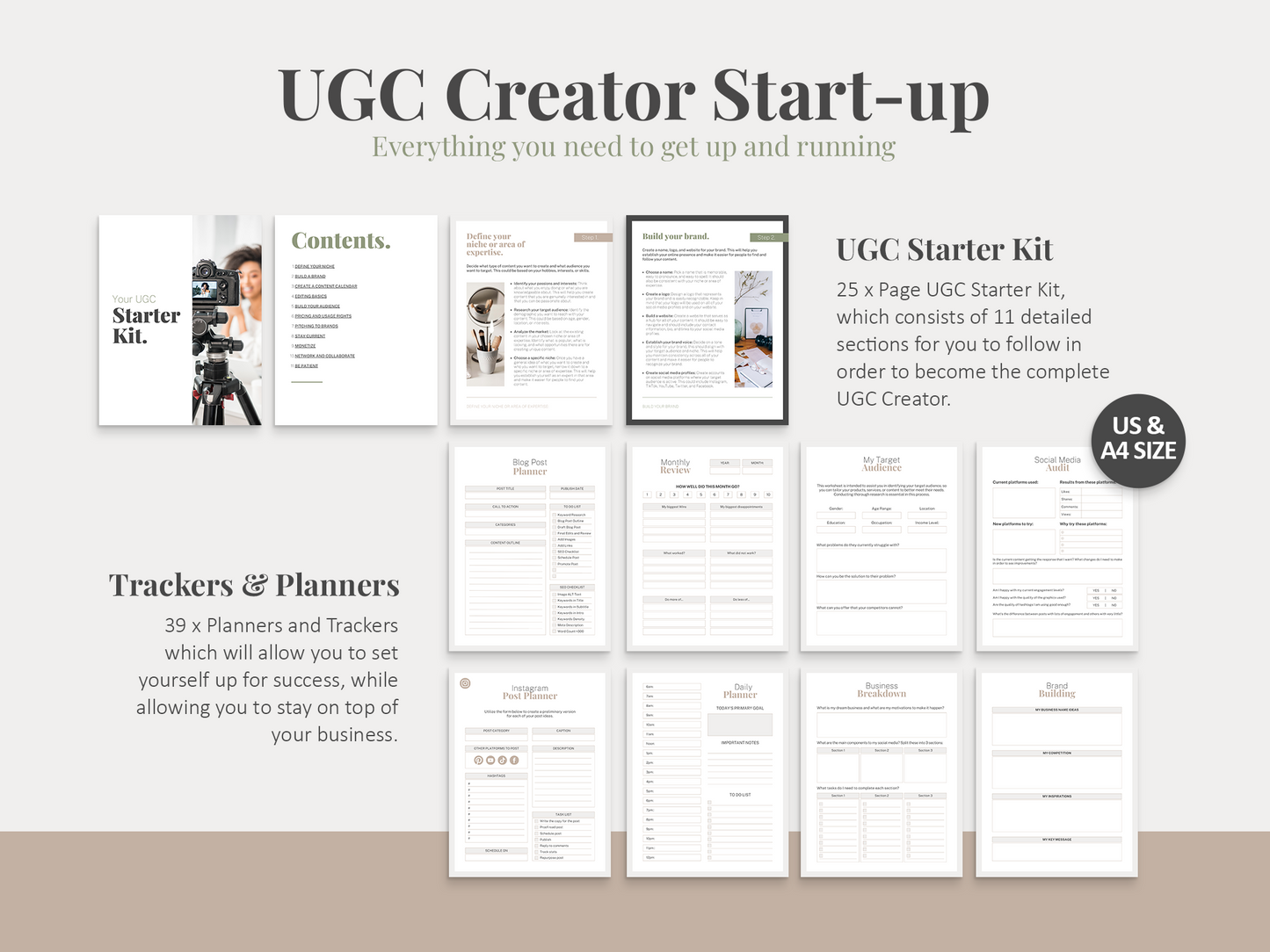 UGC Creator Ultimate Toolkit (Green)