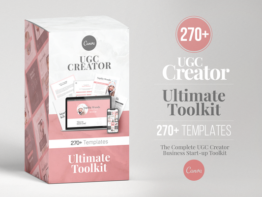 UGC Creator Ultimate Toolkit (Pink)