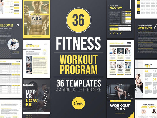 Workout Program Template (mustang)