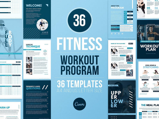Workout Program Template (sky)