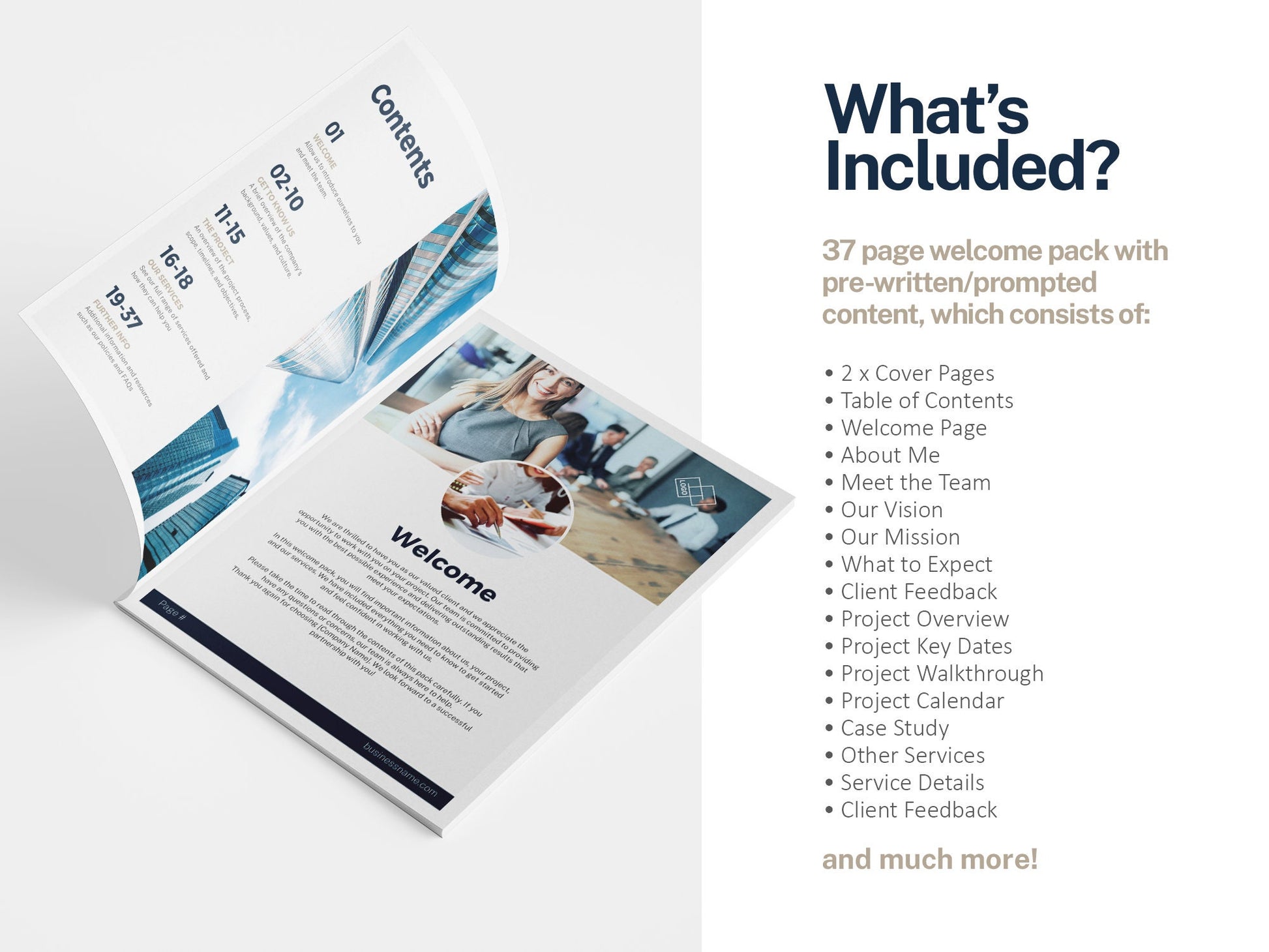 New Client Welcome Pack (Steel)