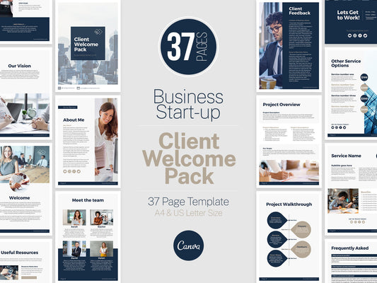 New Client Welcome Pack (Steel)