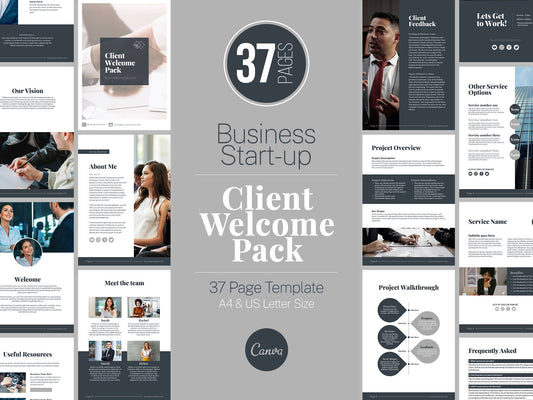 New Client Welcome Pack (Charcoal)