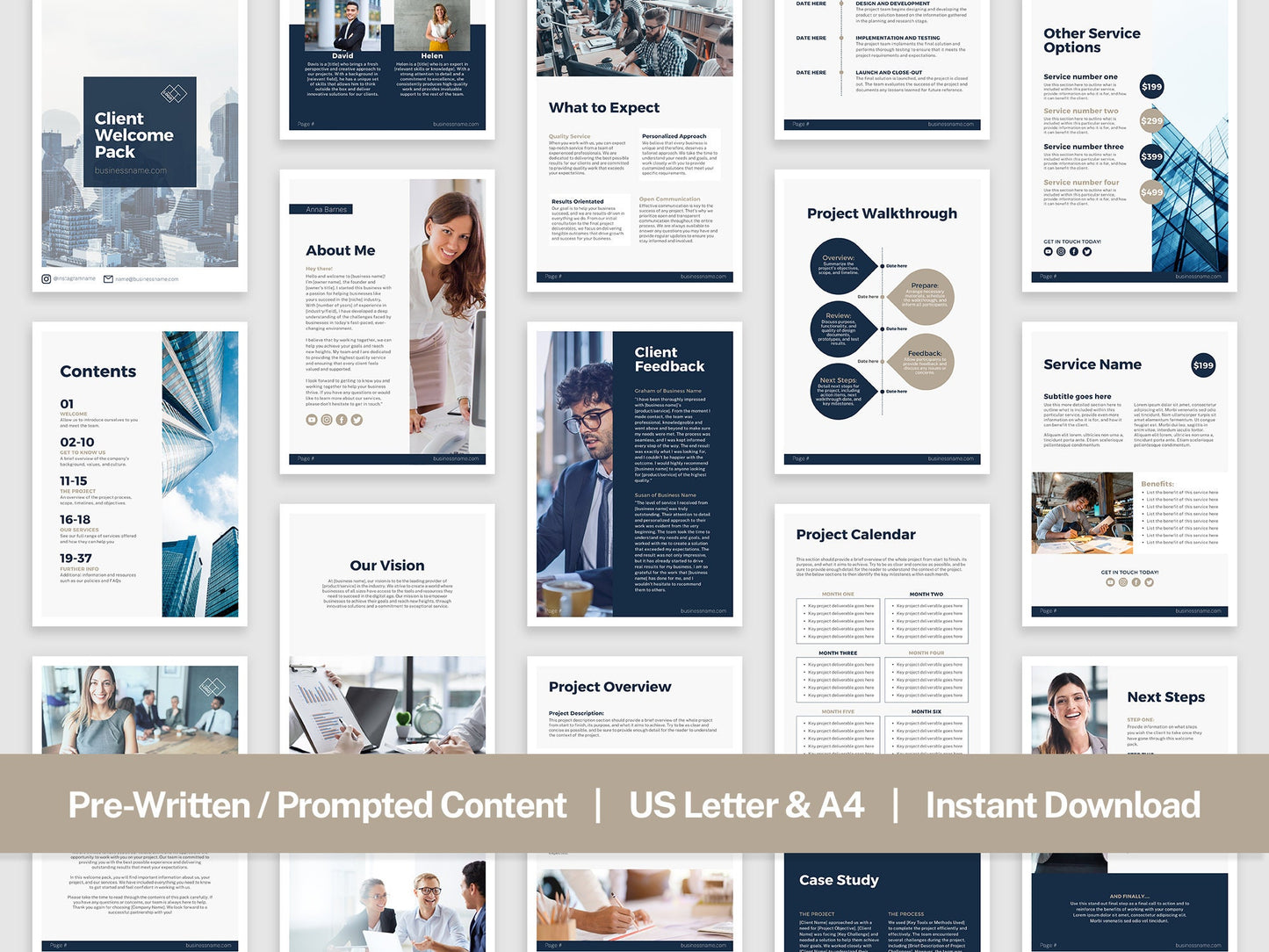 New Client Welcome Pack (Steel)