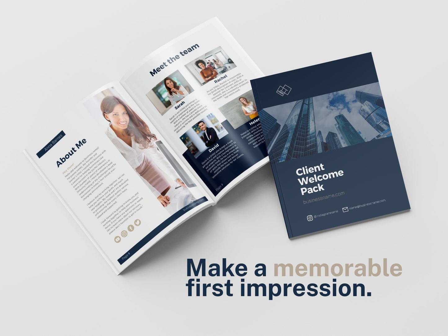 New Client Welcome Pack (Steel)