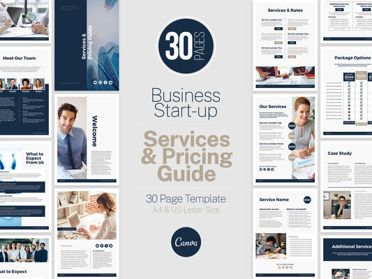 Services and Pricing Guide Template (Steel)