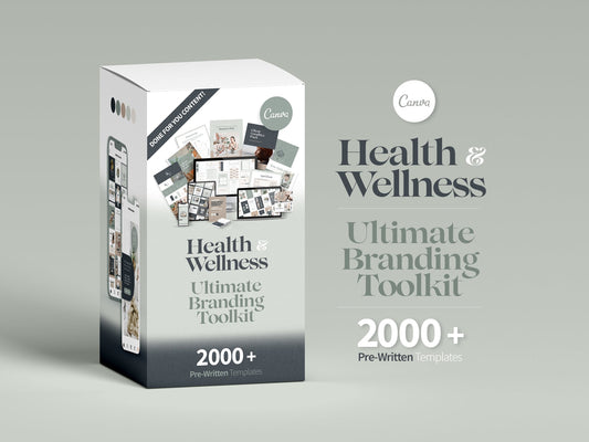 Health and Wellness Coach Branding Toolkit