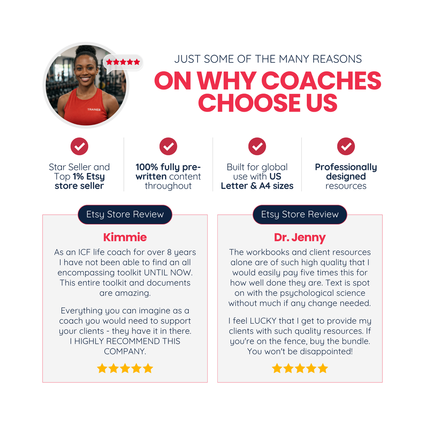 Fitness Coach Ultimate Branding Toolkit (Red)