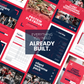 Fitness Coach Ultimate Branding Toolkit (Red)