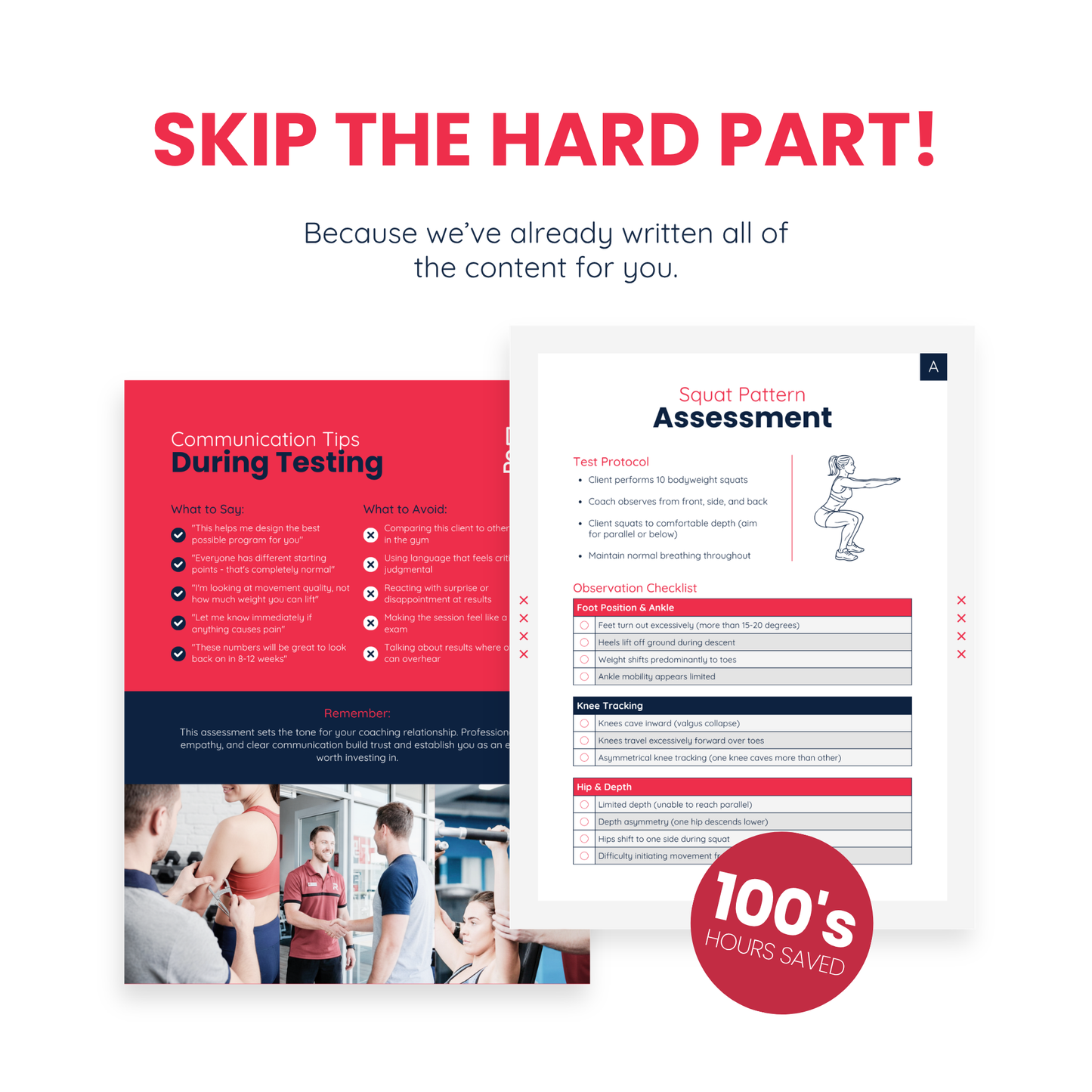 Fitness Coach Ultimate Branding Toolkit (Red)
