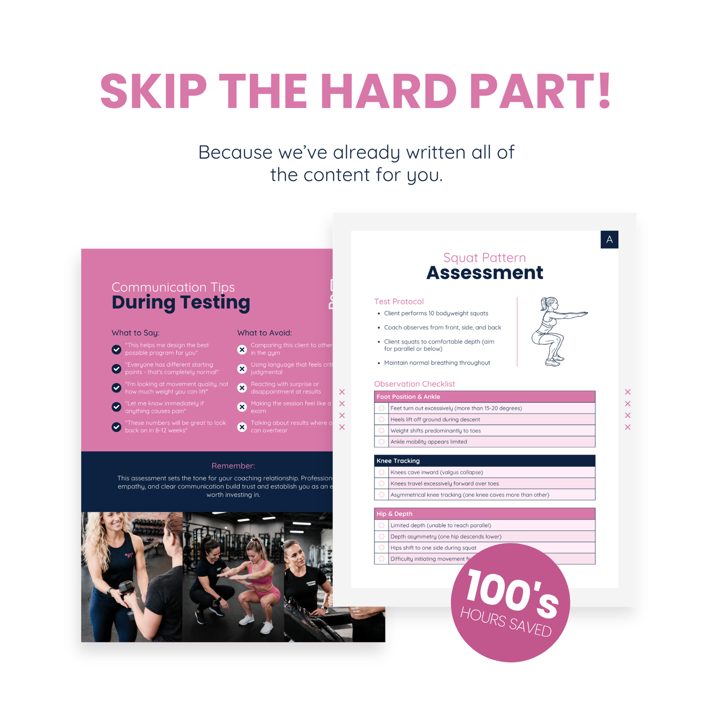 Fitness Coach Ultimate Branding Toolkit (Pink)