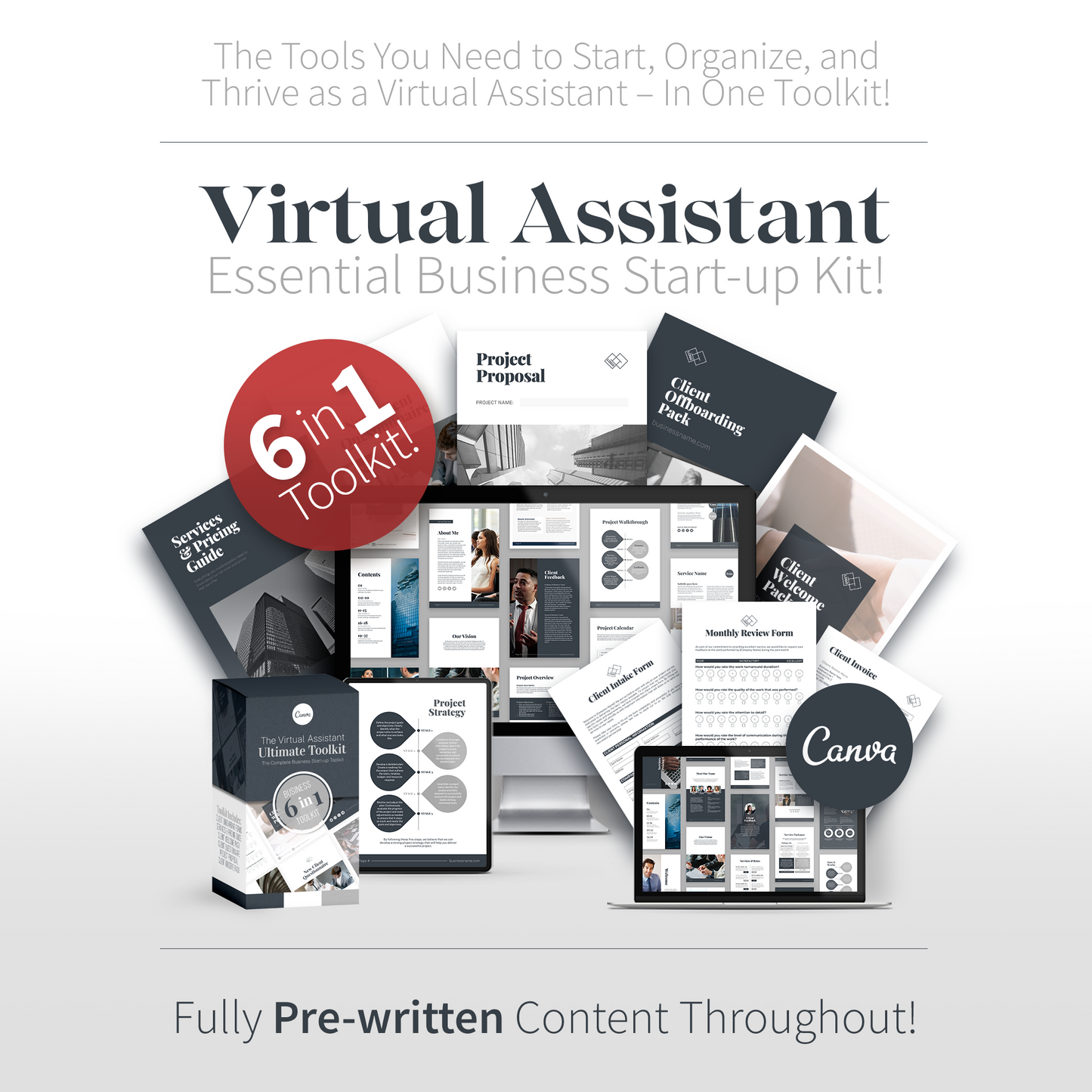 Business Start-Up Ultimate Toolkit (Charcoal)