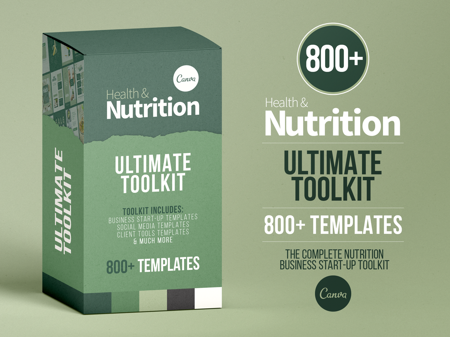 Nutritionist Ultimate Toolkit (Olive)