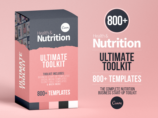Nutritionist Ultimate Toolkit (Blush)