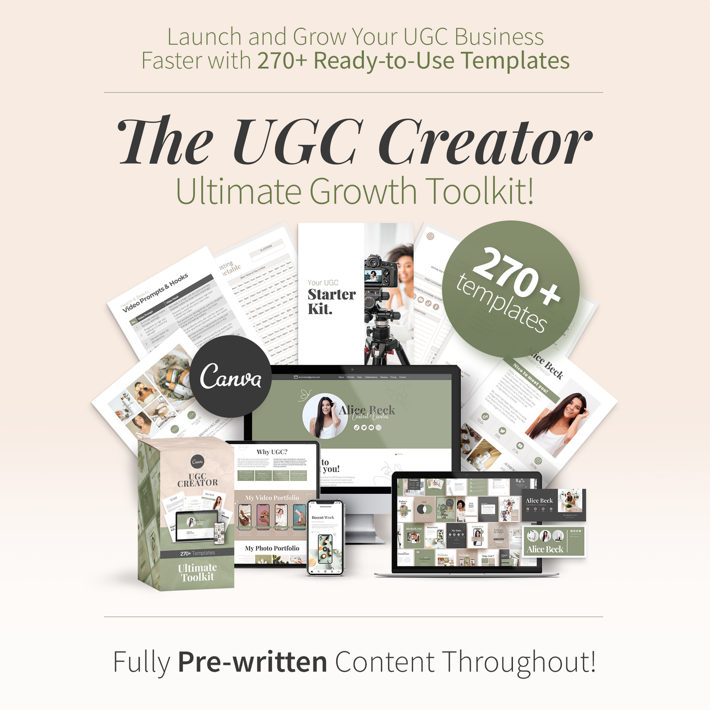 UGC Creator Ultimate Toolkit (Green)