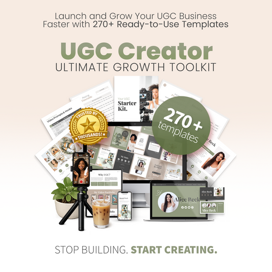 UGC Creator Ultimate Toolkit (Green)