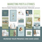 150 Life Coach Instagram Templates For Social Media (green)