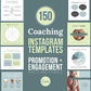 150 Life Coach Instagram Templates For Social Media (green)