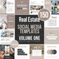 150 Real Estate Templates For Social Media (neutral)