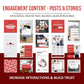 150 Real Estate Templates For Social Media (red)