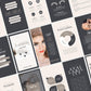 275 Lash Tech Instagram Templates for Social Media (neutral)