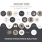 275 Lash Tech Instagram Templates for Social Media (neutral)