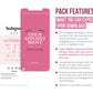 275 Lash Tech Instagram Templates for Social Media (pink)