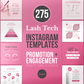 275 Lash Tech Instagram Templates for Social Media (pink)