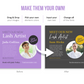 275 Lash Tech Instagram Templates for Social Media (purple)