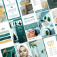 275 Skincare Instagram Templates For Social Media (emerald)