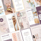 275 Skincare Instagram Templates For Social Media (pebble)