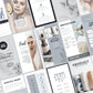 275 Skincare Instagram Templates For Social Media (slate)